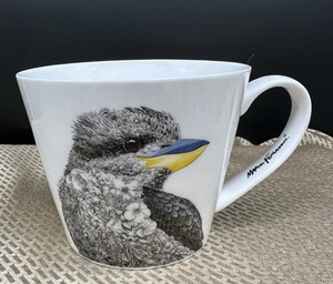 Maxwell & Williams MARINI FERLAZZO Kookaburra Bird Coffee Mug EUC - Picture 1 of 7