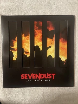 SEVENDUST “ALL I SEE IS WAR” VINYL LP Foto 1 de 4