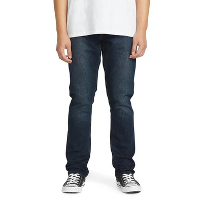 Jeans Volcom Vorta Slim Straight - Nuevo Azul Vintage (AW25) - Imagen 1 de 4