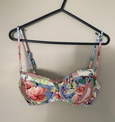 Top Bralette de Natación Zimmermann Floral Multicolor Talla 1AB AU10 Foto 1 de 4