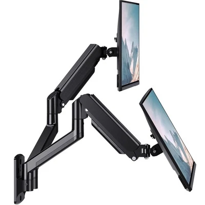 Dual Monitor Wall Mount for 17 to 32 inch Screens, Monitor Wall Mounts for 2 ... - Image 1 of 4