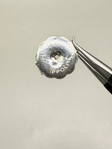 Ippolita 925 Sterling Silber Ohrring Friction Back Schmetterling Single Ersatz - Bild 1 von 4