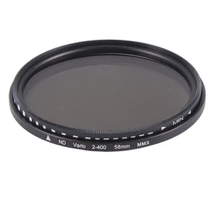 ND2-400 Variable ND  58mm Optical Neutral Density  for Universal Camera S5V9 - Imagen 1 de 9