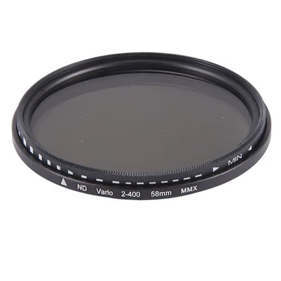 ND2-400 Variable ND  58mm Optical Neutral Density  for Universal Camera S5V9 - Imagen 1 de 4