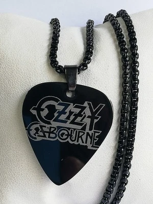 Colgante de guitarra Titanium Ozzy de acero inoxidable para motociclista nuevo. Foto 1 de 4