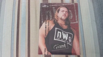 Tarjeta de lucha libre Giant/Paul Wight 1998 Topps cromada WCW/NWO C9 todavía tiene revestimiento Foto 1 de 2