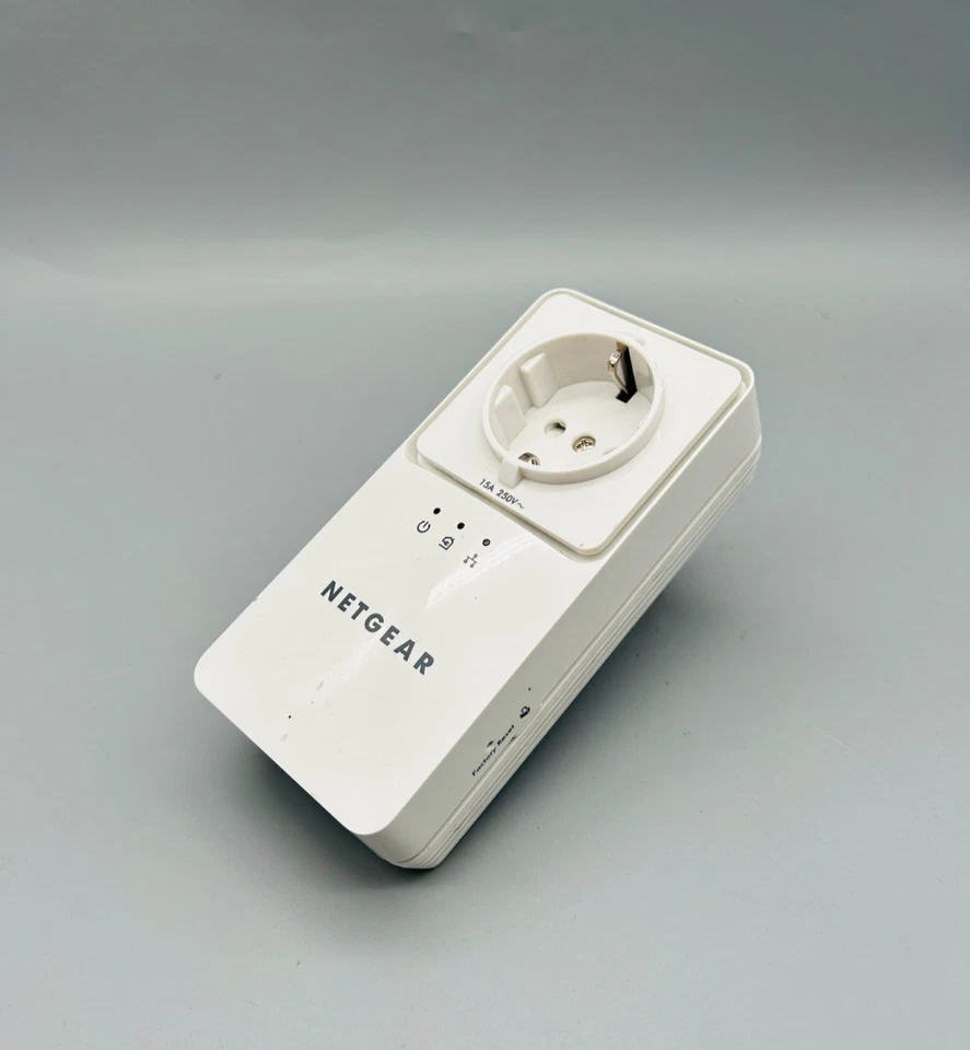 NETGEAR XAV2501 Powerline AV+ 200 Netzwerkadapter Powerline Adapter weiß - Bild 1 von 4