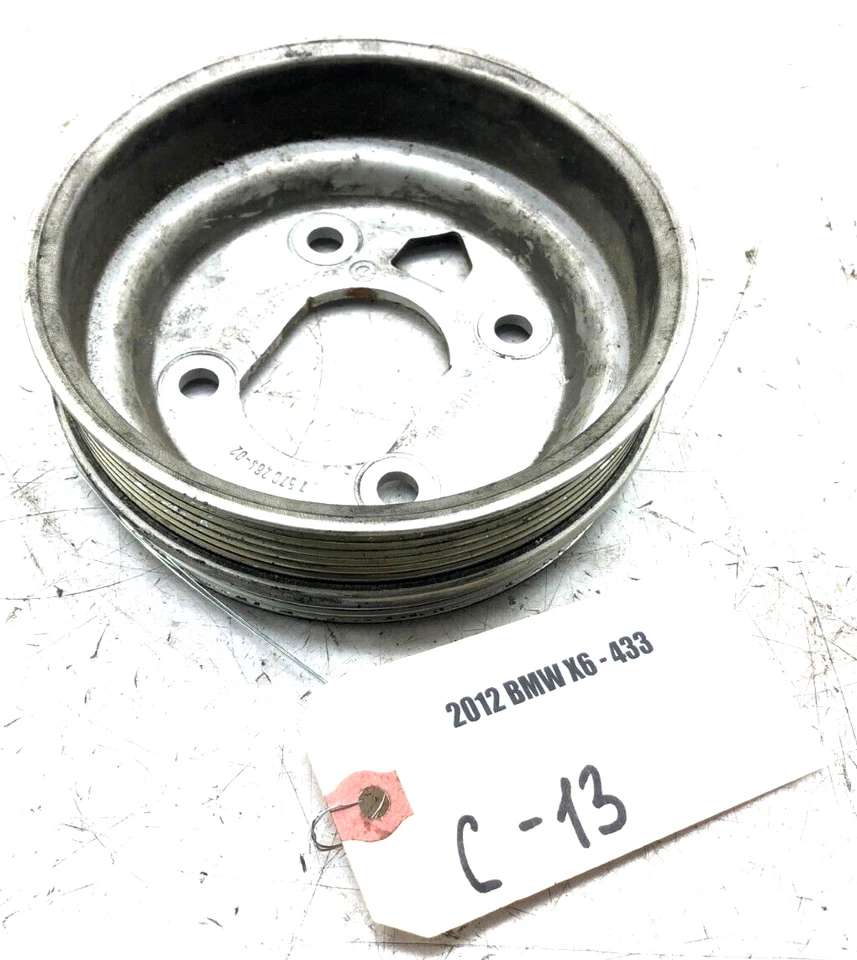 BMW X6 2010-2014 4,4 L polea amortiguadora de vibraciones fabricante de equipos originales. Foto 1 de 4