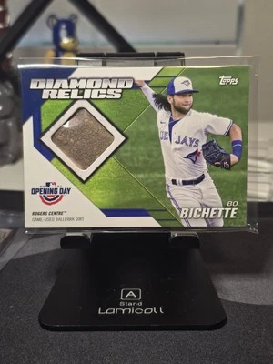 2021 Topps Opening Day Bo Bichette Diamond Relics Game Used Dirt #DR-BB - Image 1 of 2