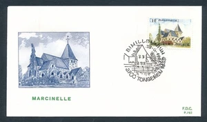 D466183 Belgium FDC Buildings Architecture Marcinelle P. 762 - Picture 1 of 1