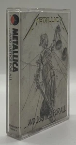 Metallica ...And Justice for All Electra Asylum 1988 Cassette Tape TESTED - Picture 1 of 8