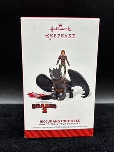 Hallmark Xmas Ornament How to Train Your Dragon 2 HTTYD 2014 Schluckauf & Ohnezahn - Bild 1 von 13