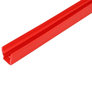 Perfil de cubierta y borde ranura 8 - tipo I - rojo, 1 m - Imagen 1 de 3