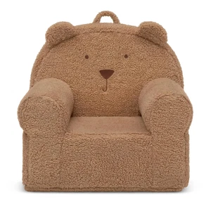 Sherpa Bear Stuhl Greenguard Gold zertifiziert, hellbraun GAP Babygap Kindersofa Kind - Bild 1 von 12