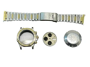 Pryngeps Chrono Automatic Case For Valjoux 7750 Swiss With Dial And Bracelet - Picture 1 of 9