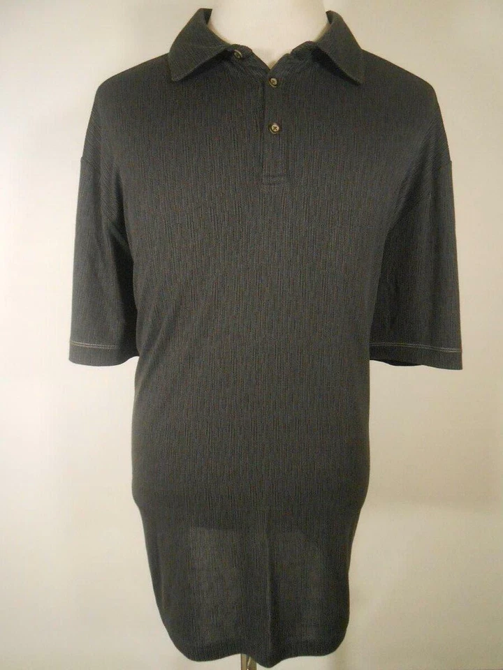 Beautiful Men's XXL Nat Nast Luxury Originals Gray Short Sleeve Polo Shirt - Image 1 of 4