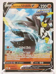 Rapid Strike Urshifu V SWSH107 Promo Pokemon Schwert & Schild Holo Karte EN 2021 - Bild 1 von 3