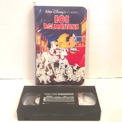 WALT DISNEY CLASSIC BLACK DIAMOND COLLECTION 101 DALMATIONS VHS VIDEO - Image 1 of 4