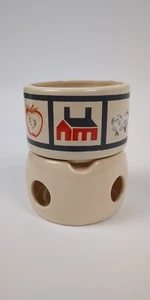 Potpourri Press Burner Candle Oil Room Country Heart House Bear Vtg 80s Decor - Picture 1 of 15