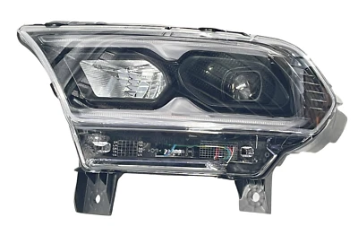 FOR 2021-2024 DODGE DURANGO LEFT DRIVER SIDE FULL LED BLACK HEADLIGHT HEADLAMP Foto 1 de 4