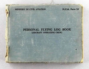 BOAC ROYAL JORDANIAN PILOT LOG BOOK 1959-87 RAPIDE BRITANNIA BOEING 707 TRISTAR - Picture 1 of 18