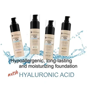 Bell HYPOAllergenic Longwear Hydrating Balm Foundation Hyaluronic Acid Vegan - Picture 1 of 5