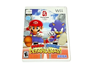 Mario & Sonic at The Olympic Games Wii Game W/ Case Tested Working No Manual - Picture 1 of 4