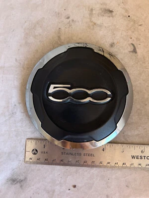 Tapacubos tapacubos tapa central llanta negra Fiat Spider 500 2012-18 OE 735574469 Foto 1 de 4