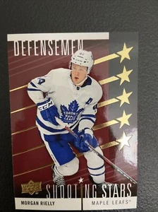 Morgan Rielly Shooting Stars Red Parallel 1:576 Packs UD Insert Rare Hit Card - Bild 1 von 2
