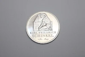 Gedenkmünze 225. Geburtstag Karl Friedrich Schinkel Silber 2006 BRD 10 Euro - Bild 1 von 8