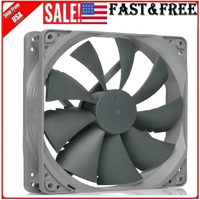 NF-P14s redux-1500 PWM, High Performance Cooling Fan, 4-Pin, 1500 RPM 140mm Grey - Image 1 of 4