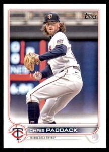 2022 Update Base #US75 Chris Paddack - Minnesota Twins