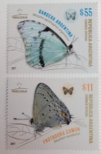 Argentina 2017 Mercosud butterflies MNH - Picture 1 of 1