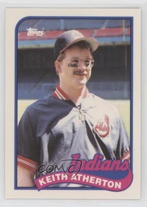 1989 Topps Traded Box Set Keith Atherton #4T