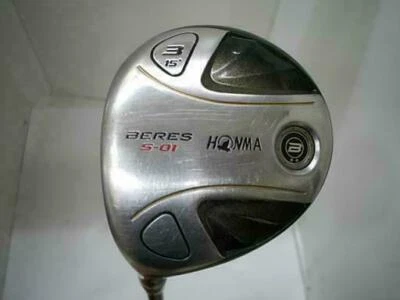 GOLF CLUBS FAIRWAY WOOD LEFT-HANDED HONMA BERES S-01 2-STAR 3W R-FLEX BERES - Image 1 of 4