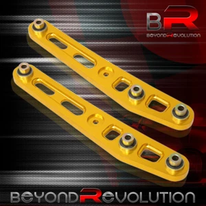 For 1994-2001 Integra LS RS GS GSR Gold Rear Lower Suspension Control Arms LCA - Picture 1 of 3