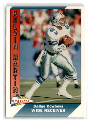 1991-Pacific-#100-Kelvin Martin-Dallas Cowboys - Image 1 of 2