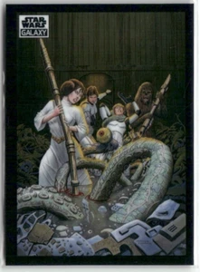 Battle With The Dianoga Starwars Topps Chrome Galaxy 2022 Base Card #15 - Picture 1 of 2