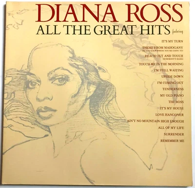 Diana Ross Greatest Hits Vinyl LP Compilation - Image 1 of 4