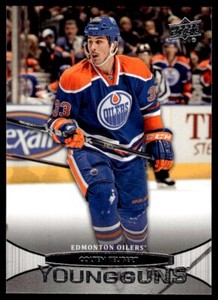 2011-12 UPPER DECK YOUNG  GUNS Colten Teubert Rookie Edmonton Oilers #470
