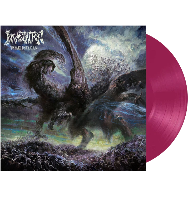 INCANTATION - 'Unholy Deification' LP (Purple) - Image 1 of 1