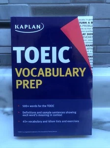 Kaplan TOEIC Wortschatzvorbereitung von Kaplan Testvorbereitung PAPERBACK 2015 NEU!! - Bild 1 von 2