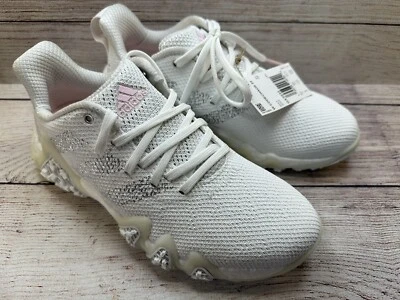 *NUEVO* ADIDAS MUJER CODECHAOS 22 GOLF SIN CLAVOS GX3933 BLANCO PLATA ROSA TALLA 6 Foto 1 de 4