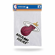 Miami Heat Static Cling Shape Cut Auto Decal Car Sticker SSCM