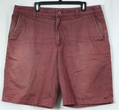 Pantalones Cortos Informales de Verano O'Neill Calce Relajado Para Hombre 36 Rojo Lavado 10.5" Foto 1 de 4