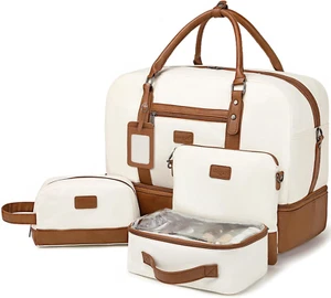 Wogarl Weekender Bags for Women Large Overnight Bag Weekend Travel Duffel Bag Ca - Picture 1 of 12
