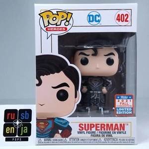 Funko Pop! DC Heroes Imperial Palace Superman Black Suit #402 - Picture 1 of 6