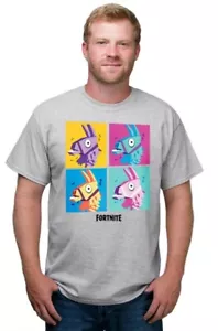 Fortnite Llama Grid T-shirt (Men's, Extra-Large) Official Merchandise - Picture 1 of 4