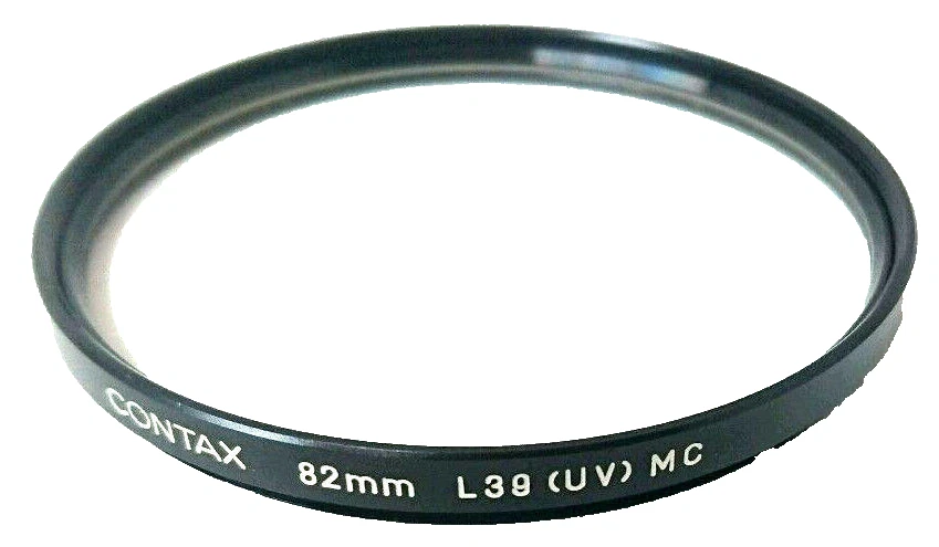 Contax 82mm L39 UV Ultraviolet MC Multi-Coated Glass Filter for Zeiss Lens  - Image 1 of 1