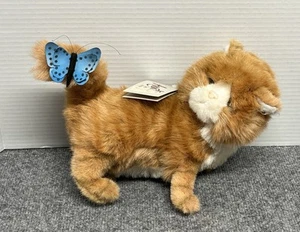 Avanti Baby Tiere 12 Zoll Plüsch Orange Tabby Kätzchen Stofftier mit Etikett - Bild 1 von 5